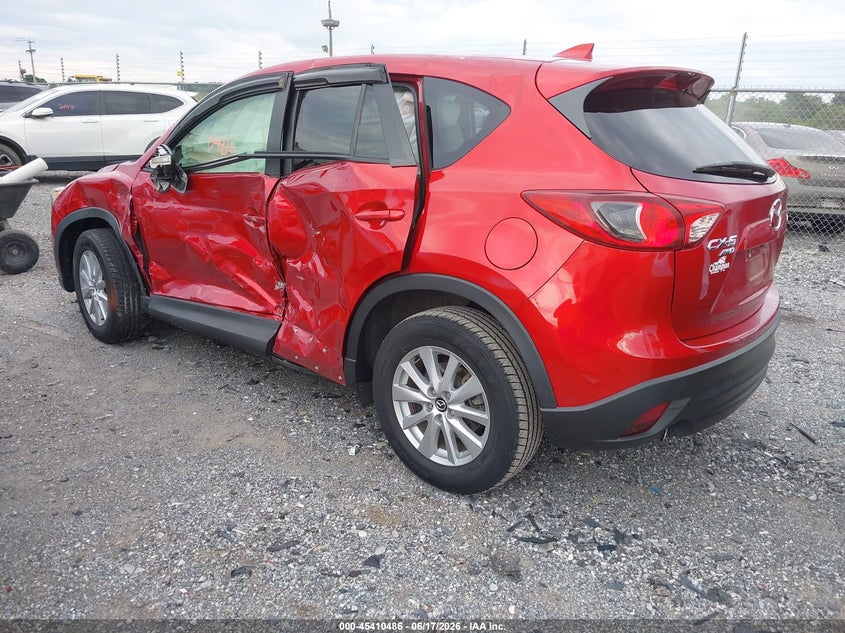 2016 Mazda Cx-5 VIN JM3KE4CY1G0803470 IAAI salvage auction — LEFT SIDE, Salvage (Pennsylvania), sold $3,050 on 2026-07-08 (photo 3)