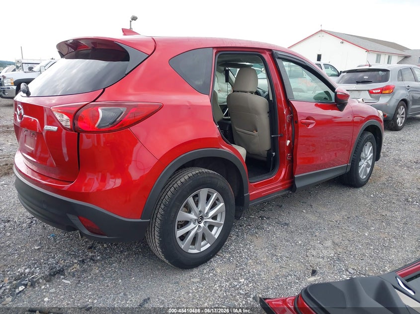 2016 Mazda Cx-5 VIN JM3KE4CY1G0803470 IAAI salvage auction — LEFT SIDE, Salvage (Pennsylvania), sold $3,050 on 2026-07-08 (photo 4)