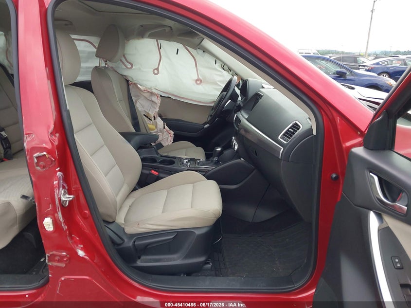 2016 Mazda Cx-5 VIN JM3KE4CY1G0803470 IAAI salvage auction — LEFT SIDE, Salvage (Pennsylvania), sold $3,050 on 2026-07-08 (photo 5)