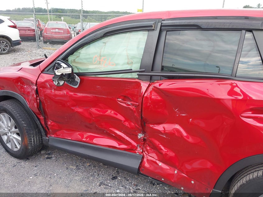2016 Mazda Cx-5 VIN JM3KE4CY1G0803470 IAAI salvage auction — LEFT SIDE, Salvage (Pennsylvania), sold $3,050 on 2026-07-08 (photo 6)