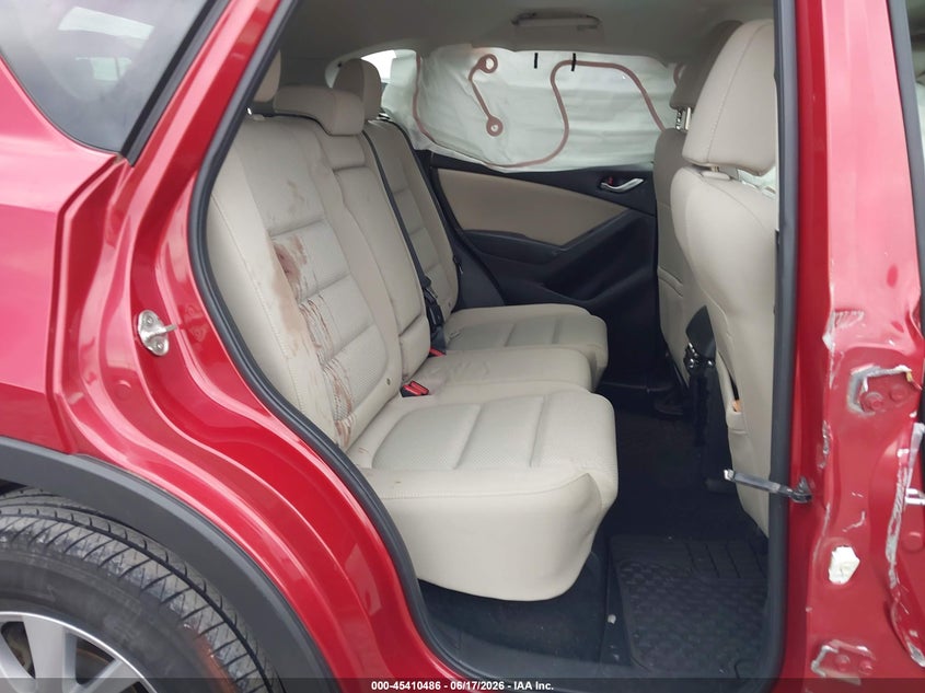 2016 Mazda Cx-5 VIN JM3KE4CY1G0803470 IAAI salvage auction — LEFT SIDE, Salvage (Pennsylvania), sold $3,050 on 2026-07-08 (photo 8)