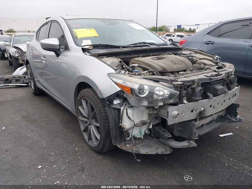 2017 Mazda 3 VIN JM1BN1L38H1116381 IAAI salvage auction — FRONT END, Salvage Title, sold $1,600 on 2026-07-24 (photo 1)