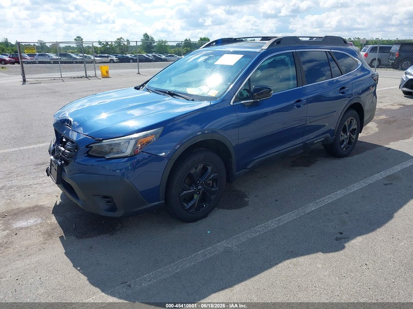 2020 Subaru Outback VIN 4S4BTGKD8L3259505 IAAI salvage auction — FRONT END, Salvage (Indiana), sold $5,950 on 2026-08-22 (photo 2)