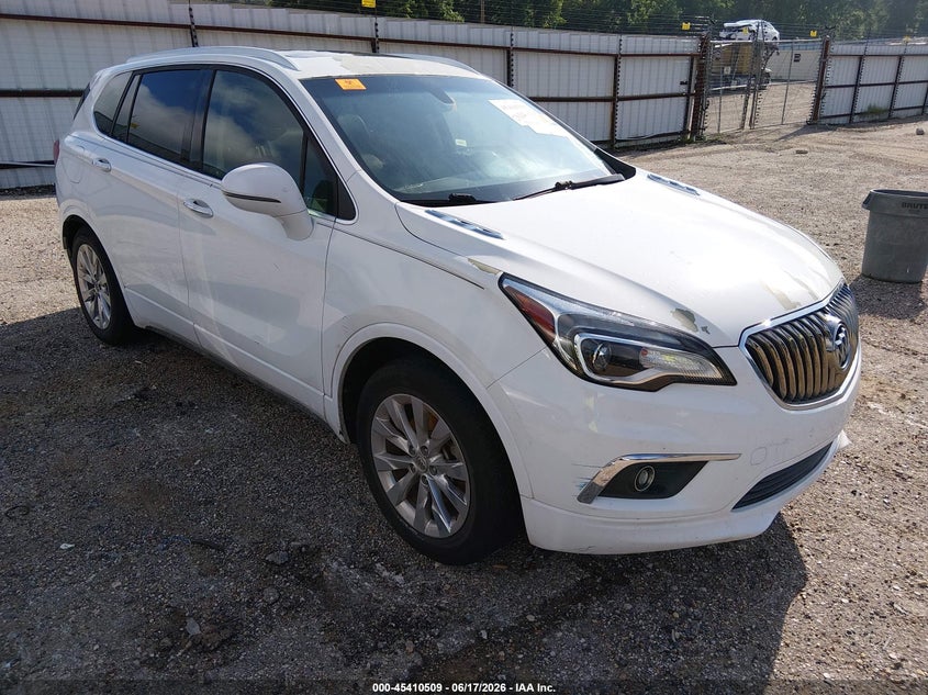 2017 Buick Envision VIN LRBFXBSA0HD030321 IAAI salvage auction — BIO HAZARD, Salvage (Louisiana), sold $25 on 2026-07-13 (photo 1)