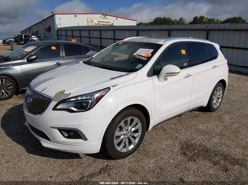 2017 Buick Envision VIN LRBFXBSA0HD030321 IAAI salvage auction — BIO HAZARD, Salvage (Louisiana), sold $25 on 2026-07-13 (photo 2)