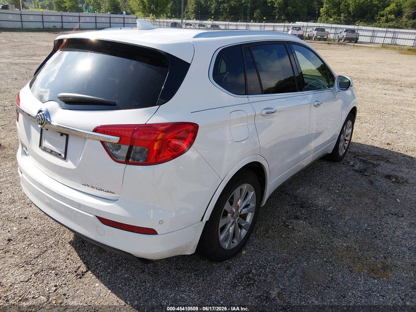2017 Buick Envision VIN LRBFXBSA0HD030321 IAAI salvage auction — BIO HAZARD, Salvage (Louisiana), sold $25 on 2026-07-13 (photo 4)
