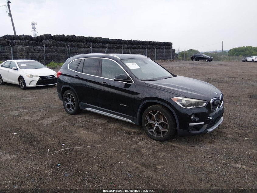 2016 BMW X1 VIN WBXHT3C37G5E49096 IAAI salvage auction — FRONT END, Salvage Title, sold $3,600 on 2026-07-31 (photo 1)