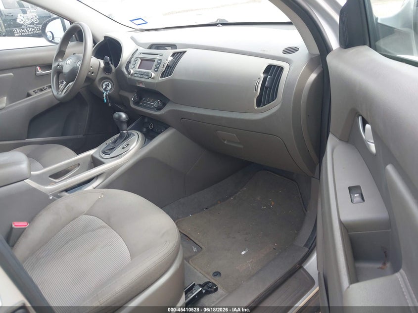 2014 Kia Sportage VIN KNDPBCAC2E7613951 IAAI salvage auction — REAR END, Salvage (Texas), sold $1,500 on 2026-07-13 (photo 5)