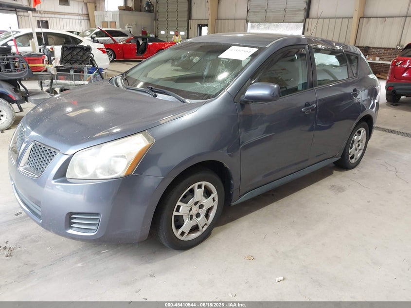 2010 Pontiac Vibe VIN 5Y2SP6E02AZ410988 IAAI salvage auction — ROOF, Salvage (North Carolina), sold $825 on 2026-07-23 (photo 2)