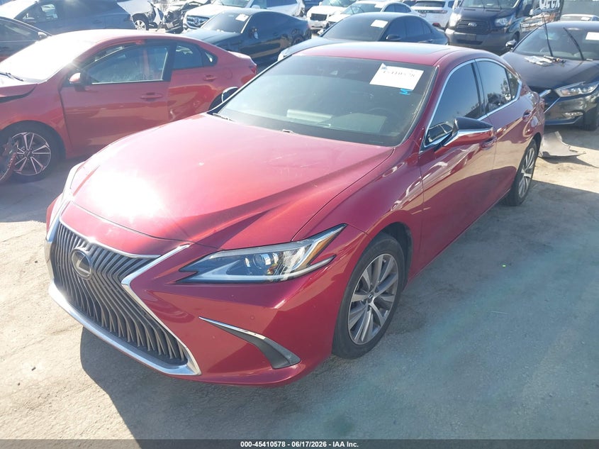 2019 Lexus VIN 58ABZ1B1XKU045473 IAAI salvage auction — SIDE, Salvage Title, sold $11,250 on 2026-07-29 (photo 2)