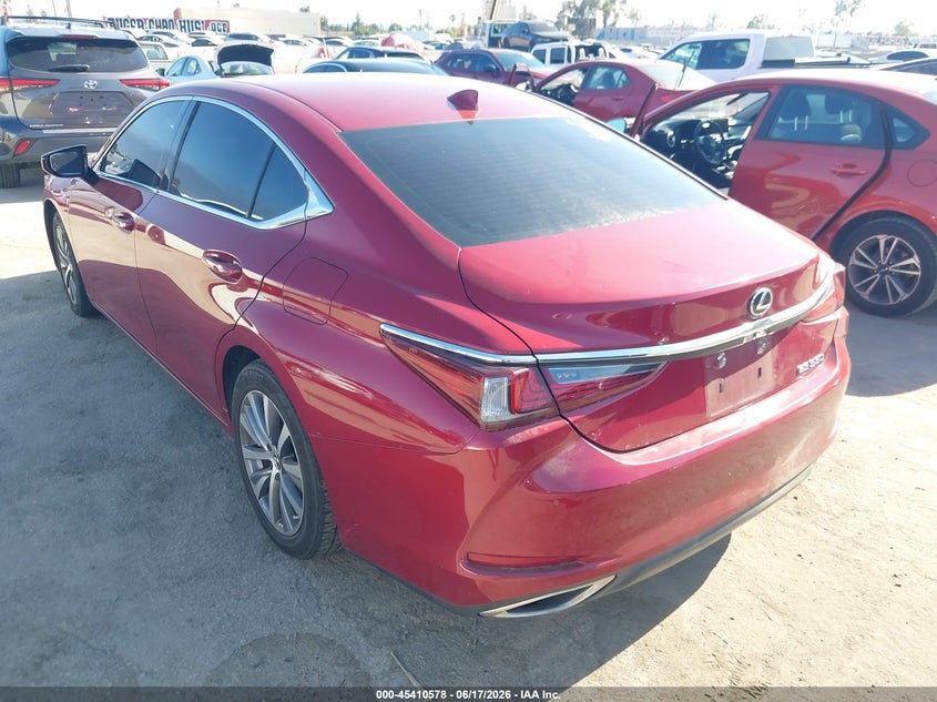 2019 Lexus VIN 58ABZ1B1XKU045473 IAAI salvage auction — SIDE, Salvage Title, sold $11,250 on 2026-07-29 (photo 3)