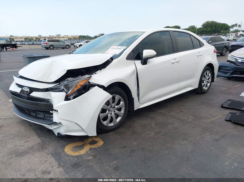 2026 Toyota Corolla VIN 5YFB4MDE5TP388914 IAAI salvage auction — FRONT END, Salvage Title, sold $3,950 on 2026-07-23 (photo 2)