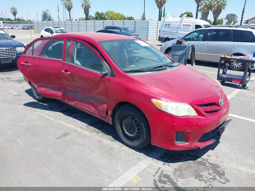 2013 Toyota Corolla VIN 5YFBU4EE3DP205056 IAAI salvage auction — SIDE, Salvage (California), sold $1,200 on 2026-07-14 (photo 1)