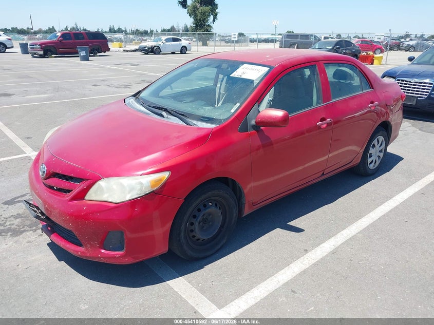 2013 Toyota Corolla VIN 5YFBU4EE3DP205056 IAAI salvage auction — SIDE, Salvage (California), sold $1,200 on 2026-07-14 (photo 2)