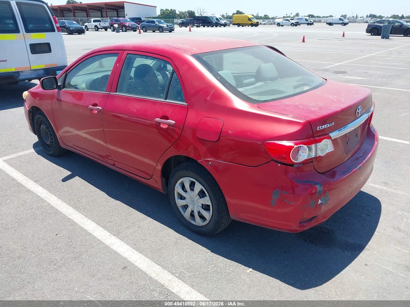 2013 Toyota Corolla VIN 5YFBU4EE3DP205056 IAAI salvage auction — SIDE, Salvage (California), sold $1,200 on 2026-07-14 (photo 3)