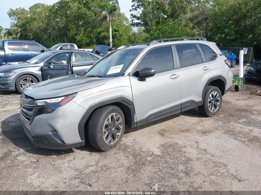 2025 Subaru Forester VIN JF2SLDBC7SH479506 IAAI salvage auction — SIDE, Rebuildable (Florida), sold $5,850 on 2026-07-29 (photo 2)
