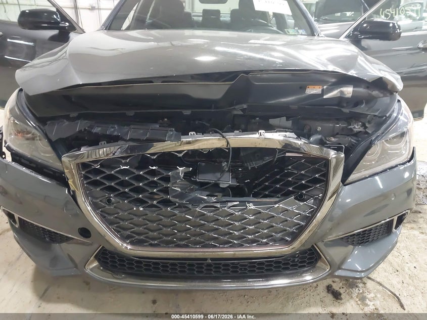 2019 Genesis G80 VIN KMTFN4JB4KU322849 IAAI salvage auction — FRONT END, Salvage (Pennsylvania), sold $6,450 on 2026-07-09 (photo 6)