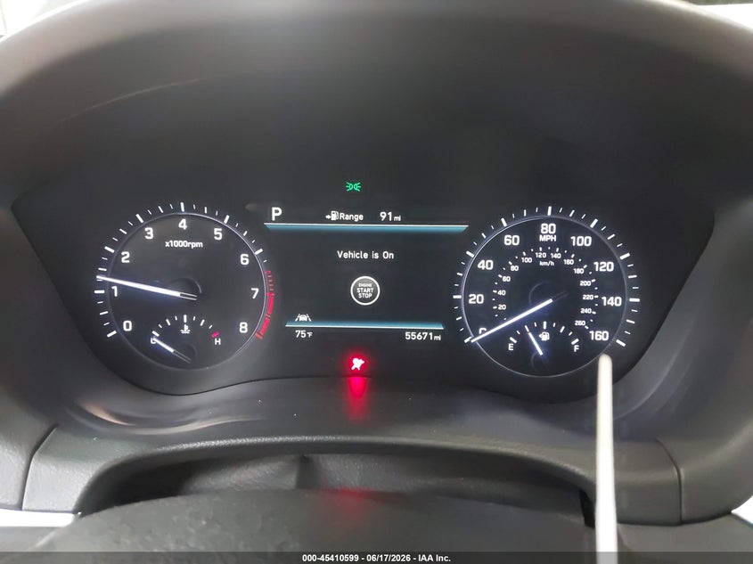 2019 Genesis G80 VIN KMTFN4JB4KU322849 IAAI salvage auction — FRONT END, Salvage (Pennsylvania), sold $6,450 on 2026-07-09 (photo 7)
