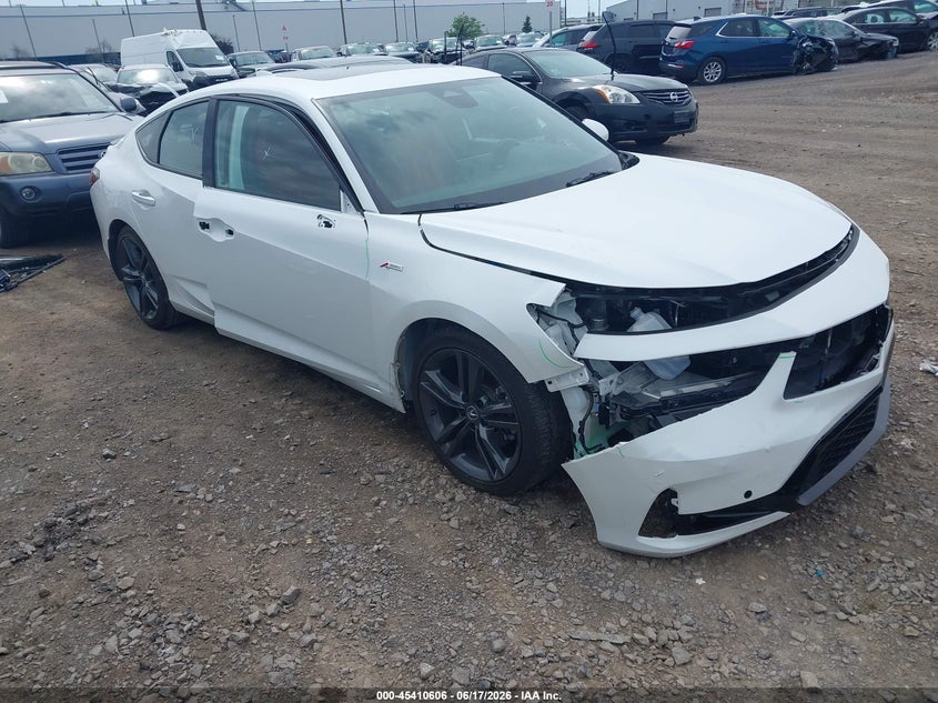2023 Acura Integra VIN 19UDE4H6XPA006705 IAAI salvage auction — FRONT END, Salvage Title, sold $10,250 on 2026-07-15 (photo 1)