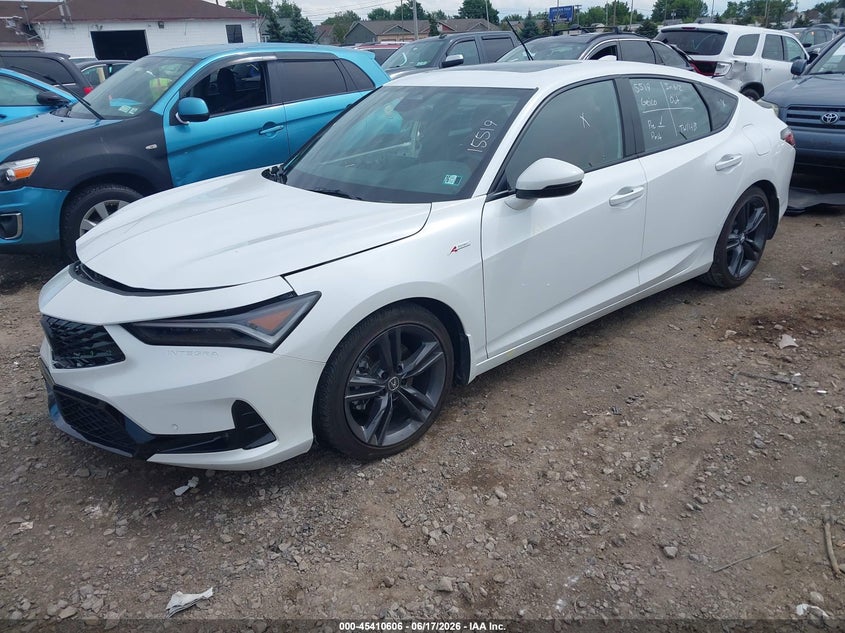 2023 Acura Integra VIN 19UDE4H6XPA006705 IAAI salvage auction — FRONT END, Salvage Title, sold $10,250 on 2026-07-15 (photo 2)