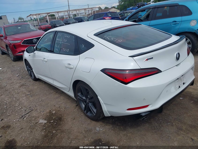 2023 Acura Integra VIN 19UDE4H6XPA006705 IAAI salvage auction — FRONT END, Salvage Title, sold $10,250 on 2026-07-15 (photo 3)