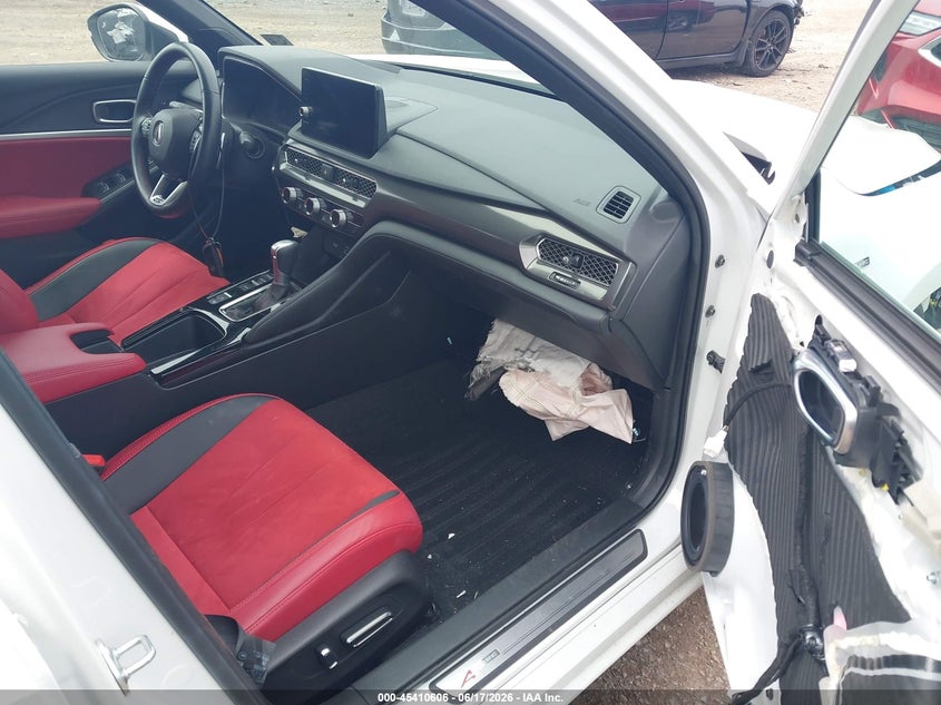 2023 Acura Integra VIN 19UDE4H6XPA006705 IAAI salvage auction — FRONT END, Salvage Title, sold $10,250 on 2026-07-15 (photo 5)