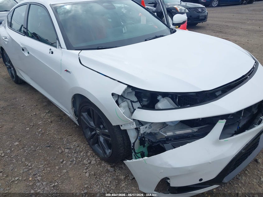 2023 Acura Integra VIN 19UDE4H6XPA006705 IAAI salvage auction — FRONT END, Salvage Title, sold $10,250 on 2026-07-15 (photo 6)