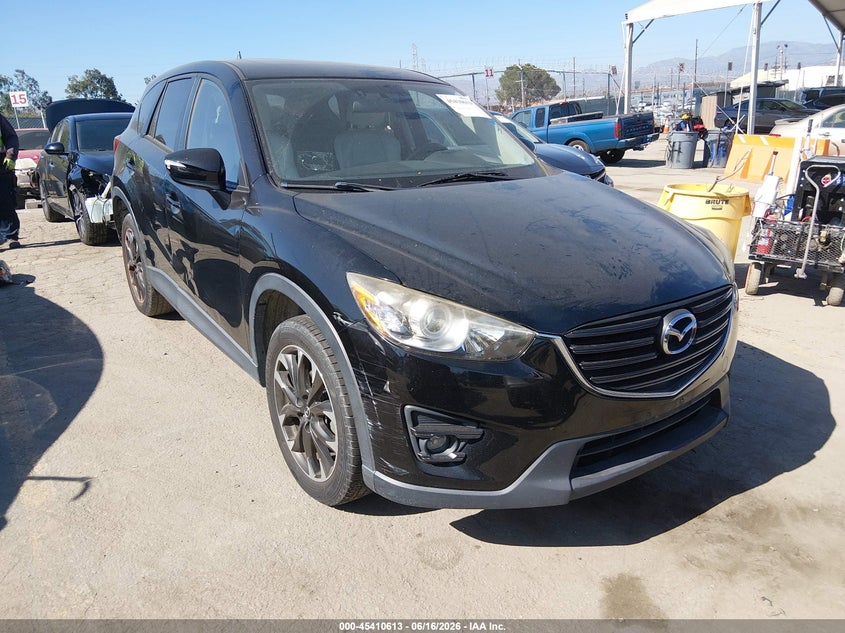 2016 Mazda Cx-5 VIN JM3KE2DY2G0675744 IAAI salvage auction — NORMAL WEAR, Clear - Dealer Only (California), sold $2,825 on 2026-07-08 (photo 1)