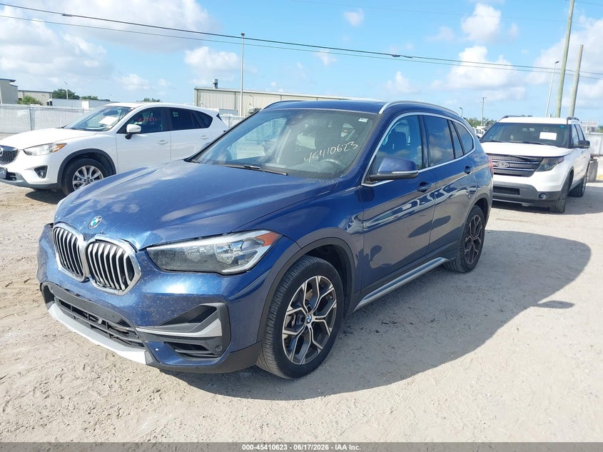 2022 BMW X1 VIN WBXJG7C00N5U88397 IAAI salvage auction — FRONT END, Rebuildable (Florida), sold $3,600 on 2026-07-14 (photo 2)