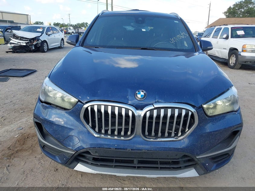 2022 BMW X1 VIN WBXJG7C00N5U88397 IAAI salvage auction — FRONT END, Rebuildable (Florida), sold $3,600 on 2026-07-14 (photo 6)