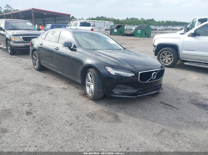 2018 Volvo S90 VIN LVY982MKXJP028817 IAAI salvage auction — FRONT END, Salvage Title, sold $3,400 on 2026-07-28 (photo 1)