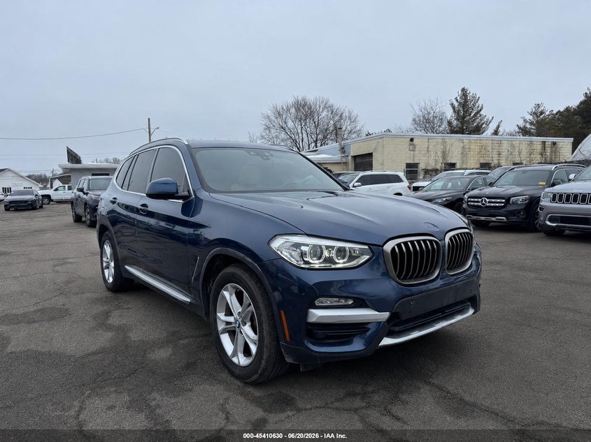 2019 BMW X3 VIN 5UXTR7C5XKLF30580 IAAI salvage auction — MECHANICAL, Clear (Texas), sold $7,950 on 2026-07-18 (photo 1)