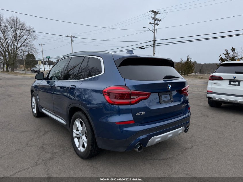 2019 BMW X3 VIN 5UXTR7C5XKLF30580 IAAI salvage auction — MECHANICAL, Clear (Texas), sold $7,950 on 2026-07-18 (photo 3)