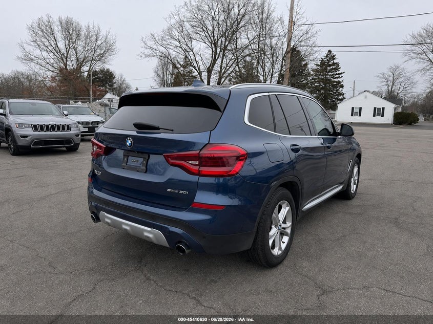 2019 BMW X3 VIN 5UXTR7C5XKLF30580 IAAI salvage auction — MECHANICAL, Clear (Texas), sold $7,950 on 2026-07-18 (photo 4)