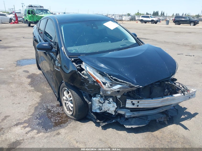 2020 Toyota Prius VIN JTDL9RFU5L3019972 IAAI salvage auction — FRONT END, Salvage Title, sold $1,100 on 2026-07-29 (photo 1)