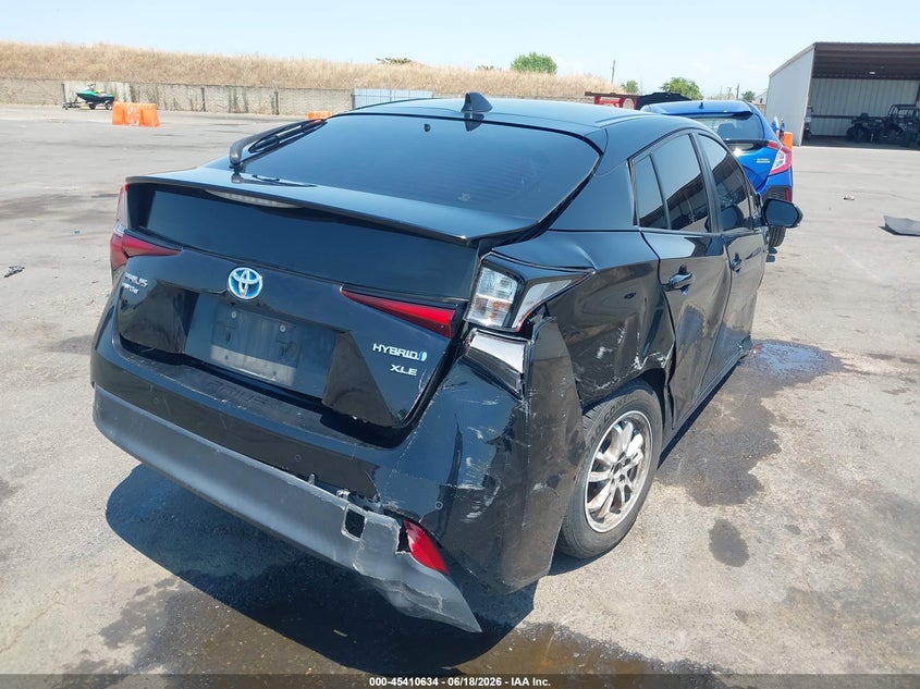 2020 Toyota Prius VIN JTDL9RFU5L3019972 IAAI salvage auction — FRONT END, Salvage Title, sold $1,100 on 2026-07-29 (photo 4)