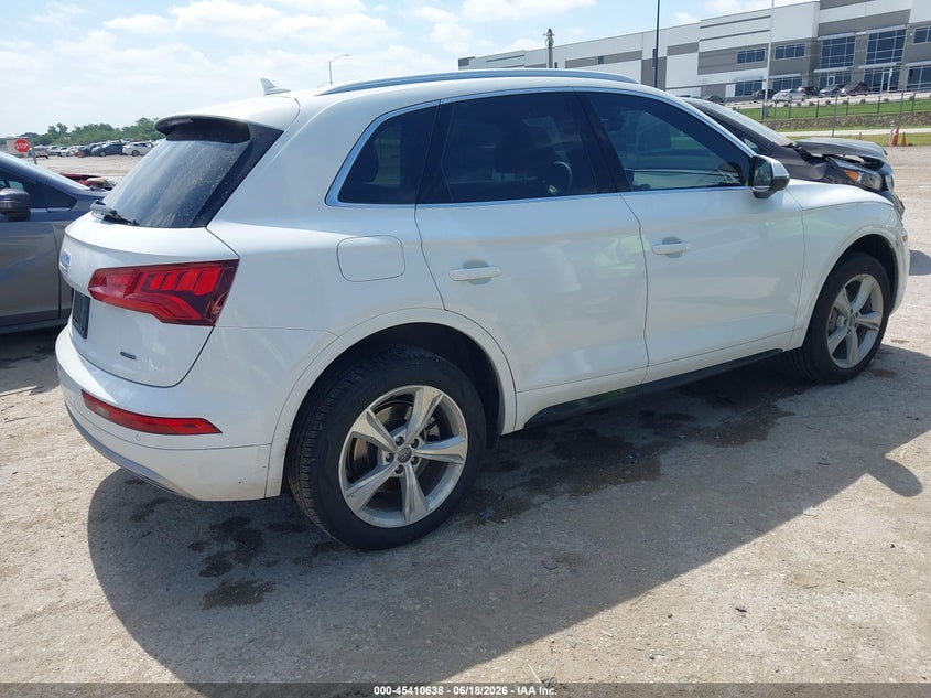 2020 Audi Q5 VIN WA1BNAFYXL2026413 IAAI salvage auction — FRONT END, Salvage Title, sold $9,300 on 2026-08-24 (photo 4)