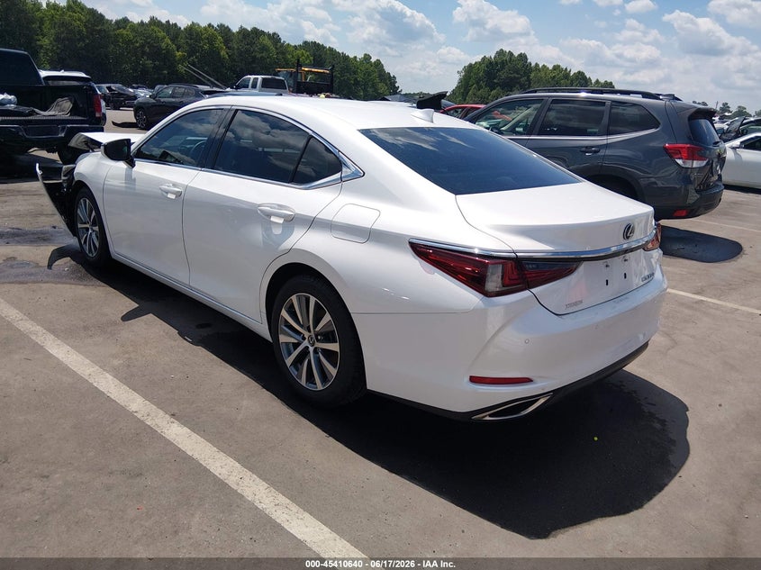 2020 Lexus ES VIN 58ADZ1B14LU053045 IAAI salvage auction — RIGHT FRONT, Salvage Title, sold $11,100 on 2026-07-22 (photo 3)