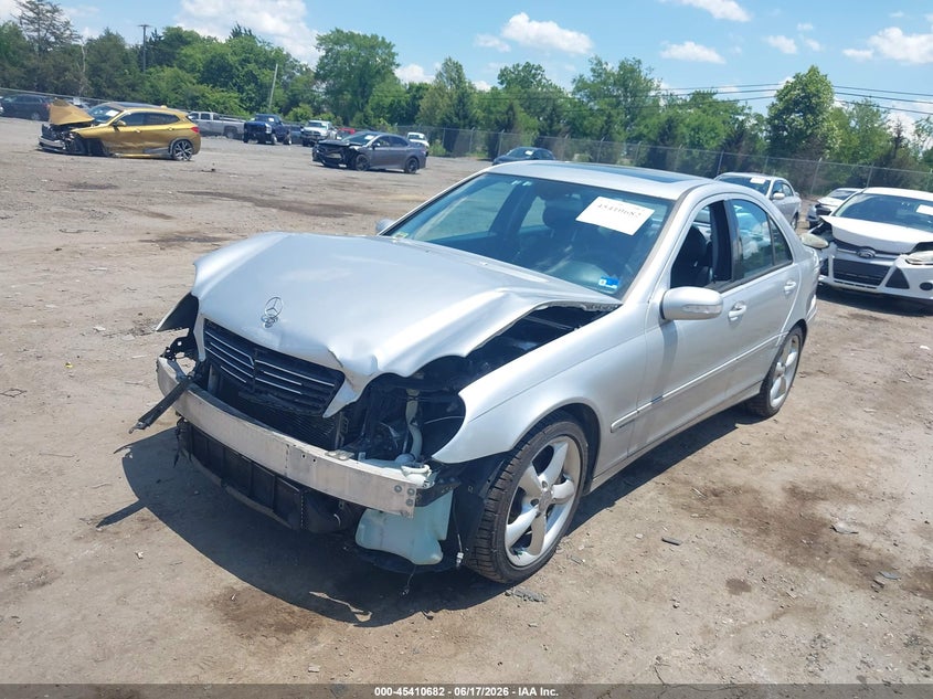 2004 Mercedes-benz C class VIN WDBRF40J34F487914 IAAI salvage auction — FRONT END, Clear (Virginia), sold $300 on 2026-07-14 (photo 2)