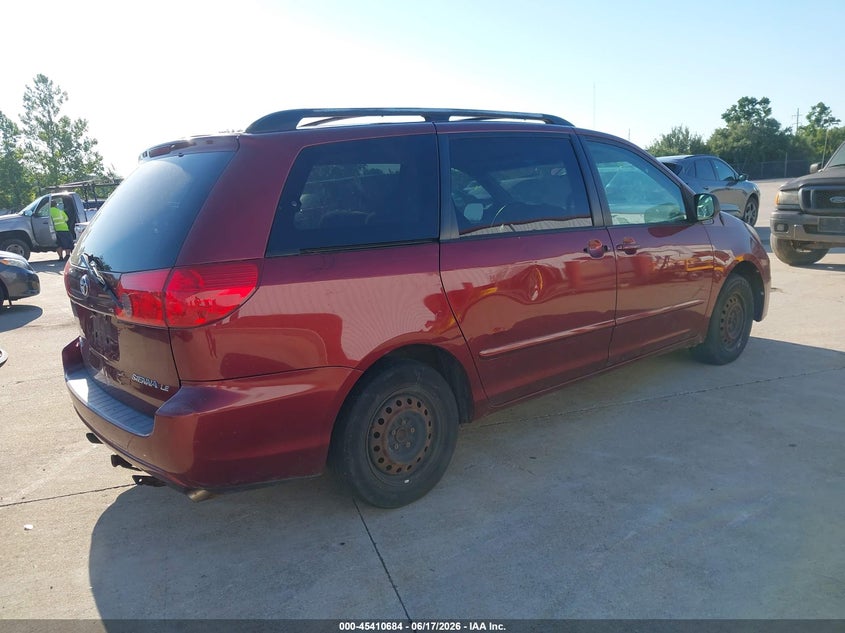 2009 Toyota Sienna VIN 5TDZK23C99S277551 IAAI salvage auction — NORMAL WEAR, Clear (Missouri), sold $825 on 2026-07-14 (photo 4)