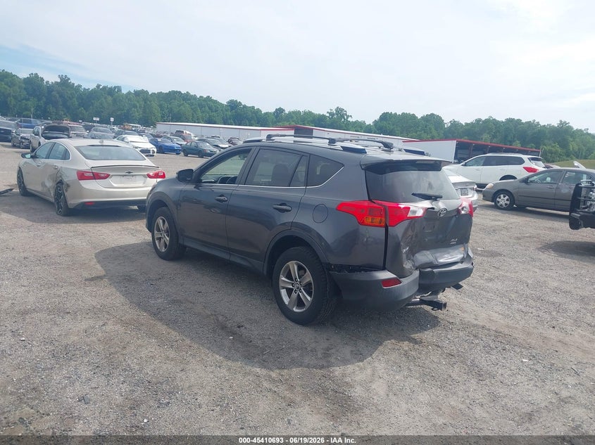 2015 Toyota Rav 4 VIN JTMRFREV0FD153686 IAAI salvage auction — REAR END, Salvage - Greater Than 75% (Maryland), sold $5,000 on 2026-07-27 (photo 3)