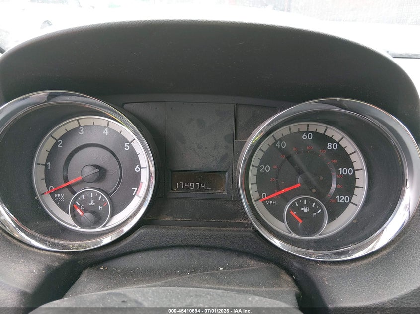 2012 Dodge Grand caravan VIN 2C4RDGCG0CR264150 IAAI salvage auction — NORMAL WEAR, Clear (Colorado), sold $300 on 2026-07-31 (photo 7)