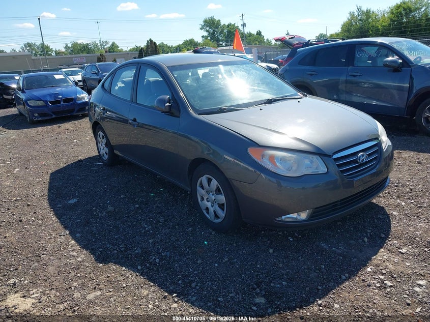 2007 Hyundai Elantra VIN KMHDU46D67U101162 IAAI salvage auction — LEFT REAR, Salvage (Ohio), sold $350 on 2026-07-08 (photo 1)