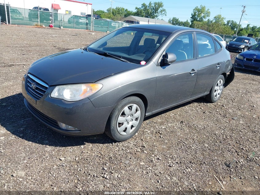 2007 Hyundai Elantra VIN KMHDU46D67U101162 IAAI salvage auction — LEFT REAR, Salvage (Ohio), sold $350 on 2026-07-08 (photo 2)