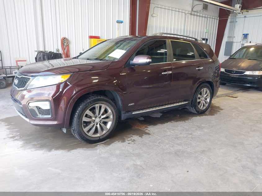2013 Kia Sorento VIN 5XYKWDA25DG319943 IAAI salvage auction — RIGHT SIDE, Salvage (Utah), sold $800 on 2026-07-20 (photo 2)