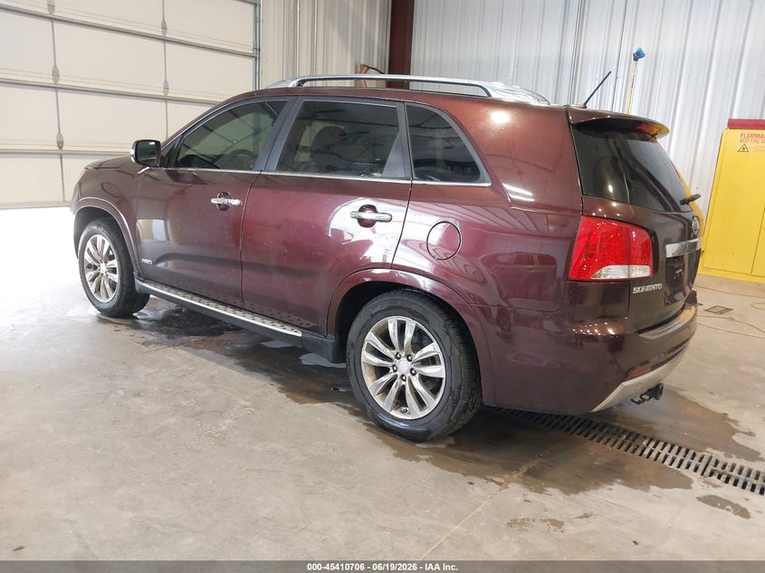 2013 Kia Sorento VIN 5XYKWDA25DG319943 IAAI salvage auction — RIGHT SIDE, Salvage (Utah), sold $800 on 2026-07-20 (photo 3)