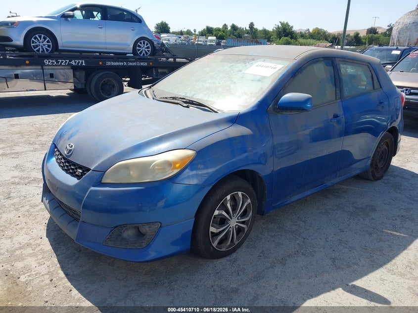 2009 Toyota Matrix VIN 2T1KE40E49C013317 IAAI salvage auction — NORMAL WEAR, Clear - Dealer Only (California), sold $1,300 on 2026-07-09 (photo 2)