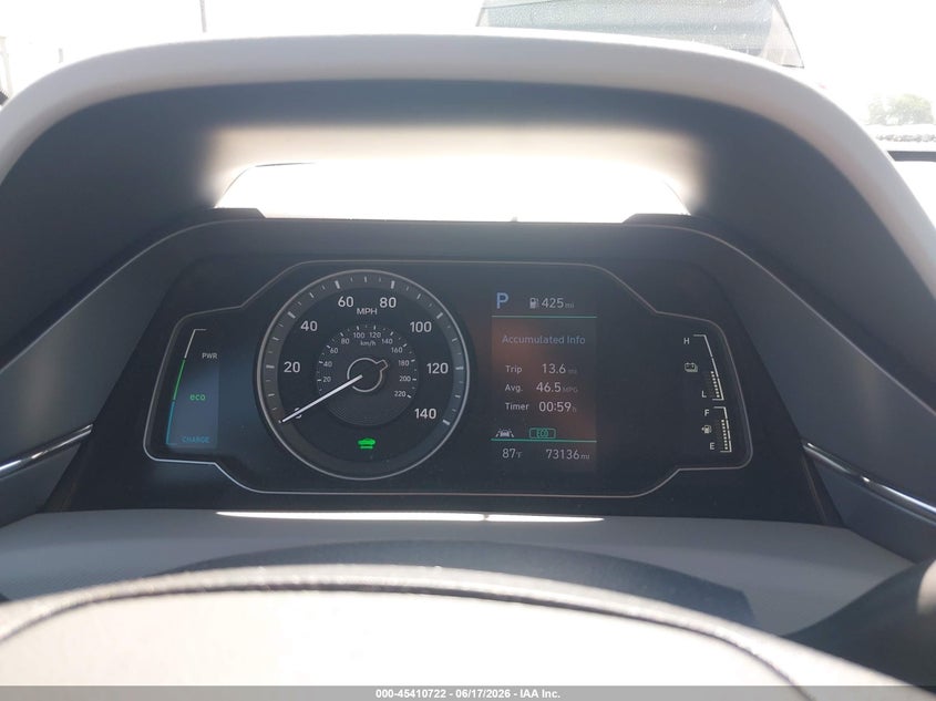 2020 Hyundai Ioniq hybrid VIN KMHC65LC6LU218709 IAAI salvage auction — SIDE, Sf97 (California), sold $225 on 2026-07-28 (photo 7)