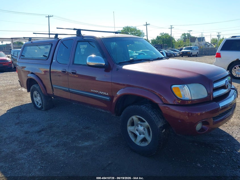 2004 Toyota Tundra VIN 5TBBT44114S451752 IAAI salvage auction — NORMAL WEAR, Clear (New York), sold $975 on 2026-07-15 (photo 1)