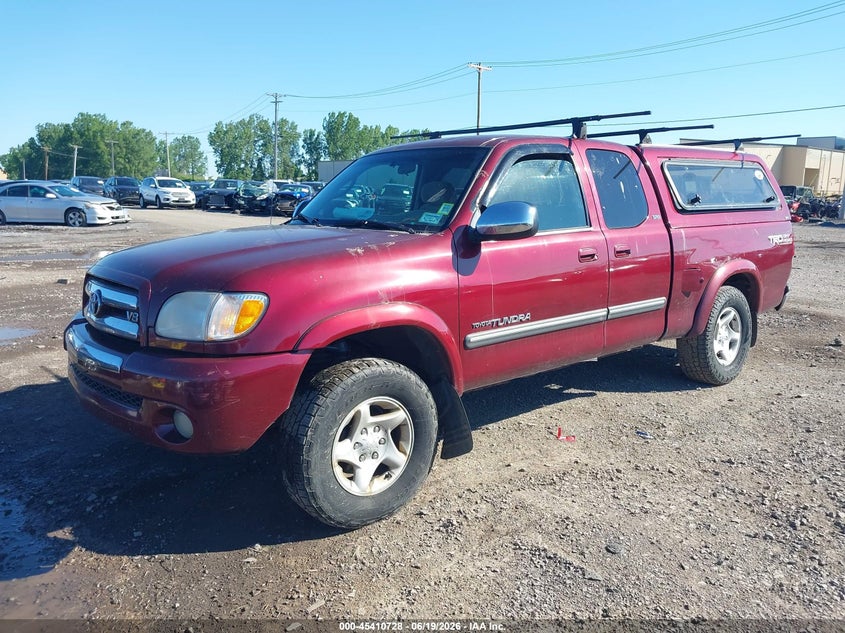 2004 Toyota Tundra VIN 5TBBT44114S451752 IAAI salvage auction — NORMAL WEAR, Clear (New York), sold $975 on 2026-07-15 (photo 2)